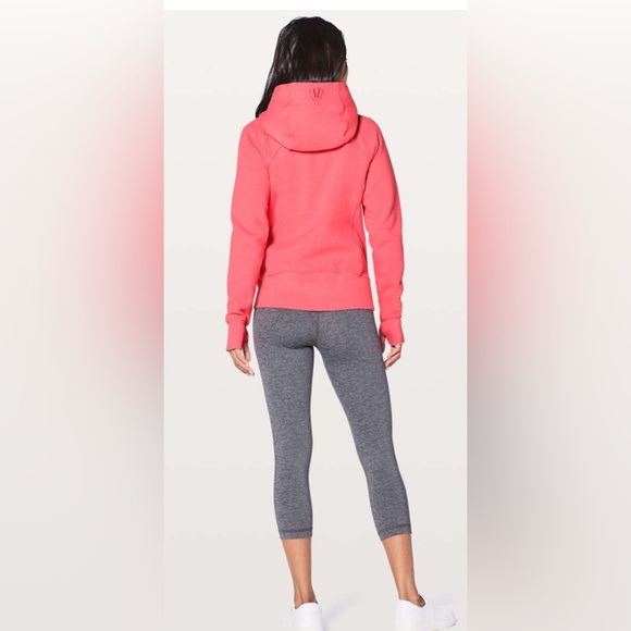 Lululemon Scuba Hoodie *Light Cotton Fleece Flash Light Tone Size 12 MSRP $128 - Picture 2 of 6